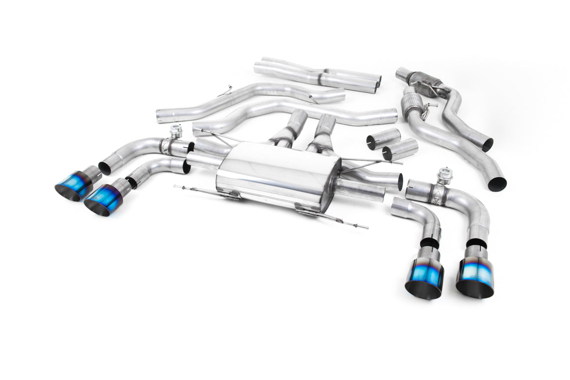 Alfa Romeo Giulia Quadrifoglio 2.9 V6 Bi-Turbo (Non-GPF Models) Exhaust System – view 12