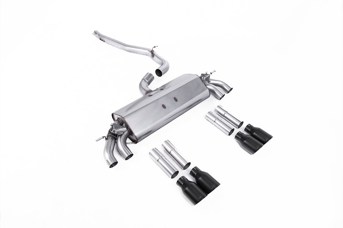Audi S3 2.0 TFSI Quattro Saloon & Cabrio 8V/8V.2 (Non-GPF Models) Silencer – view 3