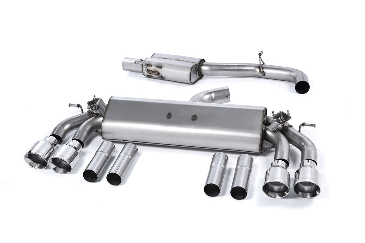 Audi S3 2.0 TFSI Quattro Saloon & Cabrio 8V/8V.2 (Non-GPF Models) Silencer – view 4