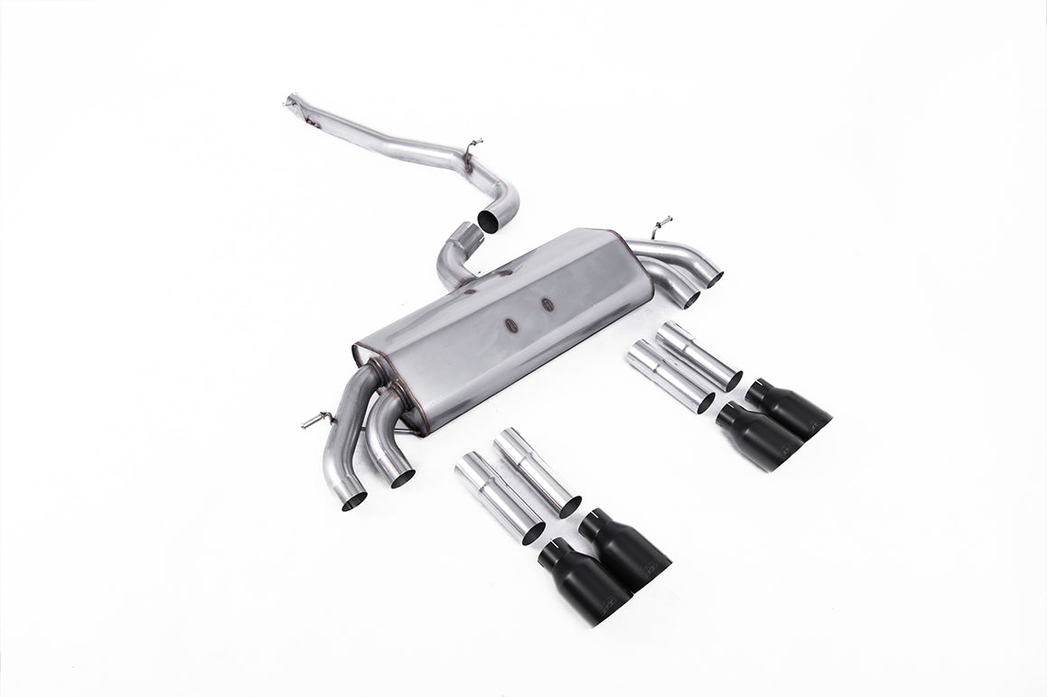 Audi S3 2.0 TFSI Quattro Saloon & Cabrio 8V/8V.2 (Non-GPF Models) Silencer – view 8