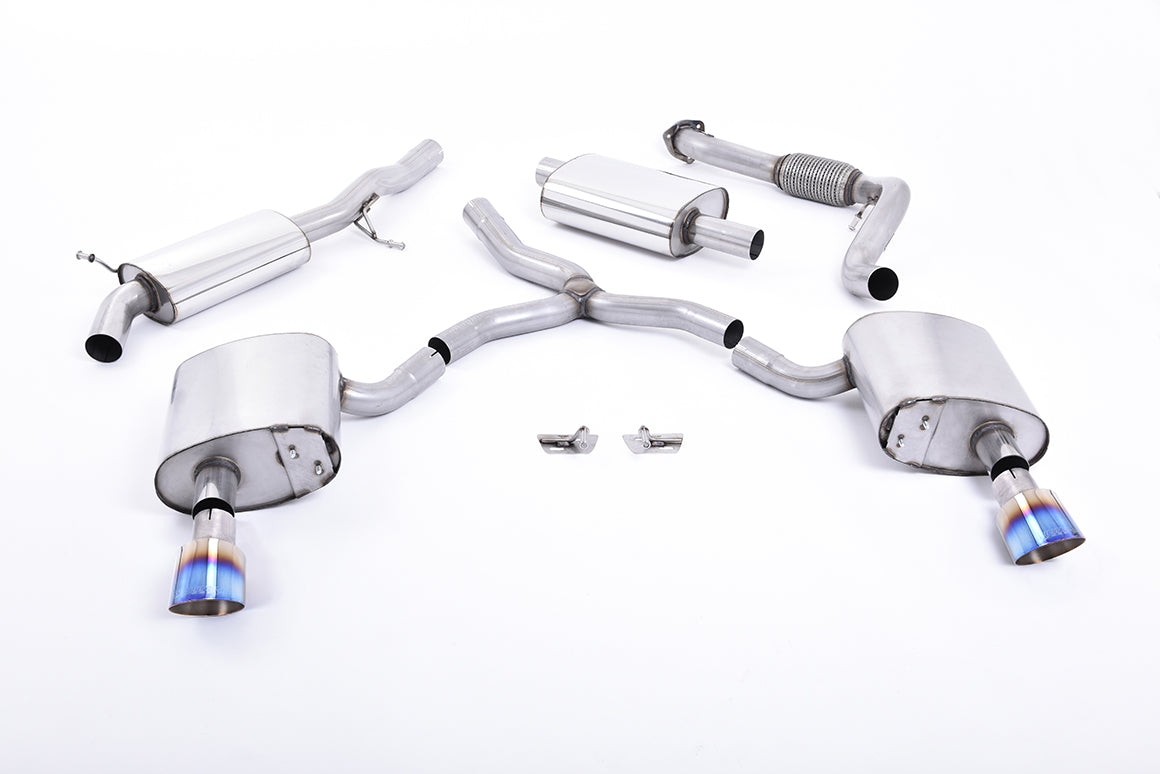 Audi A4 2.0 TFSI B9 Quattro Saloon & Avant (Non-GPF Models Inc Mild Hybrid & Without Brace Bars) Exhaust System (Without Brace Bars) – view 5